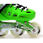 Раздвижные ролики Scale Sports LF 905, размер 29-33, Зеленые