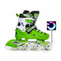 Раздвижные ролики Scale Sports LF 905, размер 29-33, Зеленые