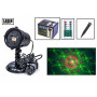 Новогодний уличный лазерный проектор 2 цвета  X-Laser XX-LS-807 с ДУ
