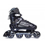 Раздвижные ролики Scale Sports черные, Adult Skates, размер 41-44