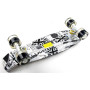 Пенни борд Penny Board "British item", Светящиеся колеса