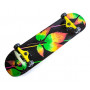СкейтБорд деревянный от Fish Skateboard Лист  с рисунком, с усиленной подвеской