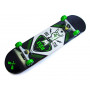 СкейтБорд деревянный от Fish Skateboard Rock Star  с рисунком, с усиленной подвеской
