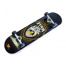 СкейтБорд деревянный от Fish Skateboard Heart