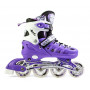Раздвижные ролики Scale Sports LF 905, размер 34-37, Фиолетовые
