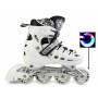 Ролики Scale Sports Белые LF 905, размер 34-37, светящиеся колеса