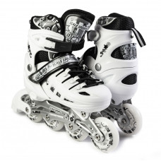 Раздвижные ролики Scale Sports LF 905, размер 29-33, Белые