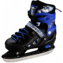 Раздвижные детские ролики-коньки Scale Sports (2в1), размер 37-41.5, Сине-Черные