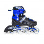 Раздвижные детские ролики-коньки Scale Sports (2в1), размер 34-37, Сине-Черные