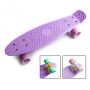 Penny Board "Pastel Series" Лиловый цвет. Матовые колеса.