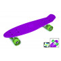 Пенни борд Penny Board Violet, Светящиеся колеса