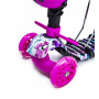 Самокат трехколесный с родительской ручкой Scooter 5 в 1 Маки