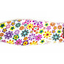 Детский самокат MAXI. Violet Flowers. Складная ручка.