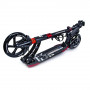 Самокат двухколесный Scale Sports D-Max 230 с дисковым ручным тормозом. Черный