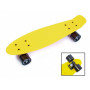 Пенни борд Penny Board Желтый, Матовые колеса