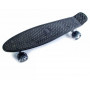 Пенниборд Nickel 27" Black Светящиеся колеса