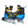 Ролики Scale Sports LF 601A черно-оранжевые, размер 38-41