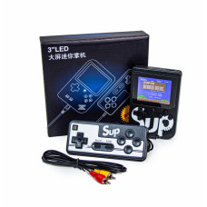 Портативная игровая приставка с джойстиком Game Sup 400 игр черная