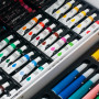 Набор для рисования и творчества в алюминиевом сундучке Super Mega Art Set 144 предмета белый