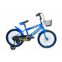Детский двухколесный велосипед 18" "Scale Sports" T20 с ручным и дисковым тормозом, Синий