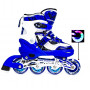 Раздвижные ролики Scale Sports LF 967 Синие, размер 29-33, светящиеся колеса