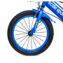 Детский двухколесный велосипед 16" "Scale Sports" T13 с ручным и дисковым тормозом, Синий