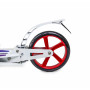 Двухколесный самокат Scale Sports SS-10 с ручным тормозом, складной, белый