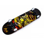Скейтборд деревянный Fish Skateboard Рыцарь  с рисунком, с усиленной подвеской