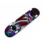 Скейтборд деревянный Fish Skateboard Snake  с рисунком, с усиленной подвеской