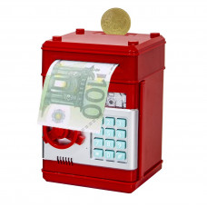 Копилка сейф детская с кодовым замком SD Toys Красный