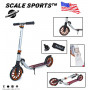 Двухколесный самокат Scale Sports SS-17 Белый