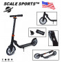 Двухколесный самокат Scale Sports SS-17 черный