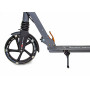 Двухколесный самокат Scale Sports SS-20 серый, с ручным тормозом, фонарик, светящиеся колеса