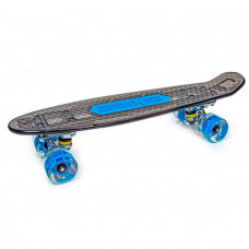 Penny "Fish Skateboard Original" Музыкальная и светящаяся дека, черный