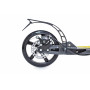 Двухколесный самокат Scale Sports Elite Plus SS-04, складной c дисковым тормозом, желтый