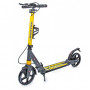 Двухколесный самокат Scale Sports Elite Plus SS-04, складной c дисковым тормозом, желтый