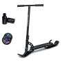 Снегокат трюковой  2 в 1 Scale Sports Phantom 110 mm. Черный