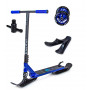 Снегокат трюковый 2 в 1 Scale Sports Deluxe Leopard синий