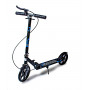 Двухколесный складной самокат Scooter 470, колеса 200 мм, ручной тормоз, Черный