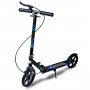 Двухколесный складной самокат Scooter 470, колеса 200 мм, ручной тормоз, Черный