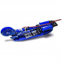 Самокат двухколесный Scale Sports SS-13 Ручной Тормоз Led-Фонарик, синий
