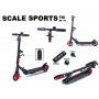 Самокат двухколесный Scale Sports SS-14, Черный
