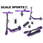Самокат двухколесный Scale Sports SS-14, Фиолетовый