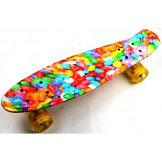 Penny Board "Caramel" Светящиеся колеса