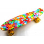 Penny Board "Caramel" Светящиеся колеса