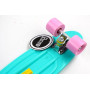 Penny Board "Pastel Series" Бирюзовый цвет. Матовые колеса.