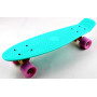 Penny Board "Pastel Series" Бирюзовый цвет. Матовые колеса.