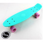 Penny Board "Pastel Series" Бирюзовый цвет. Матовые колеса.