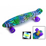 Penny Board "Star" Светящиеся колеса