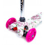 Трехколесный самокат Scale Scooter MINI Цветы Розы